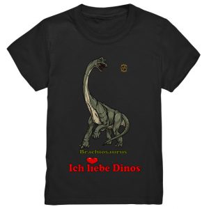 Kollektion Dinosaurier - Design: Brachiosaurus - Kinder Premium Shirt