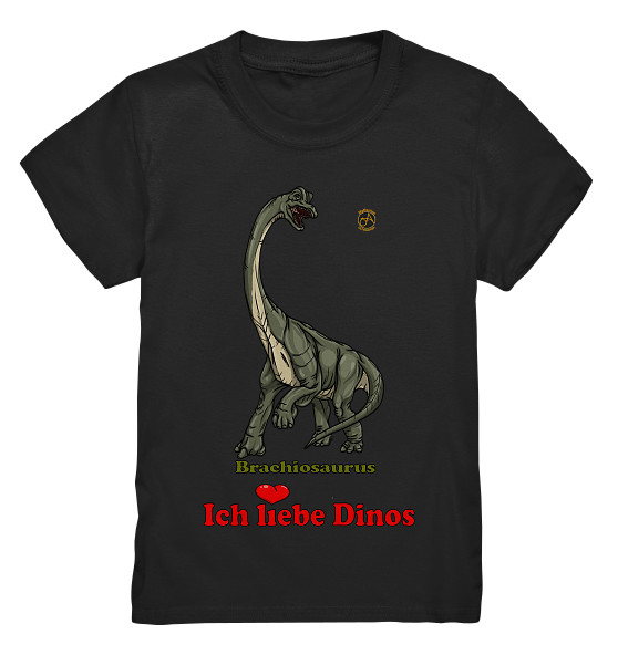Kollektion Dinosaurier - Design: Brachiosaurus - Kinder Premium Shirt