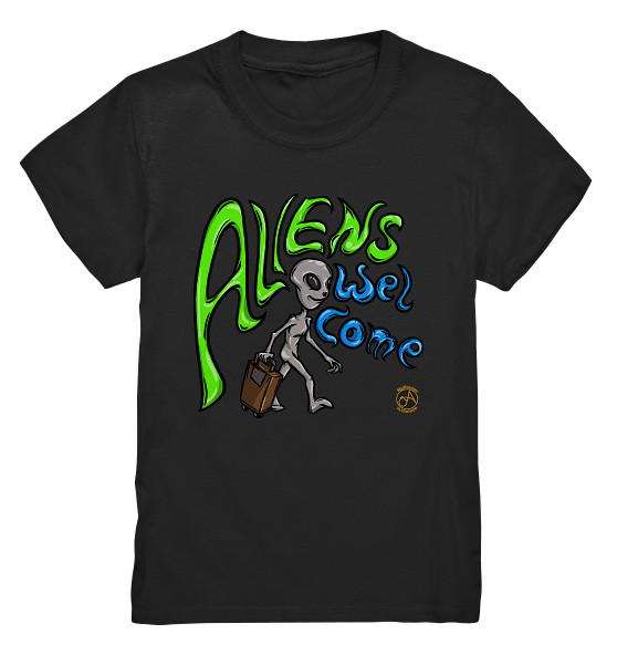 Kollektion Aliens - Aliens Welcome 1 - Kinder Premium Shirt