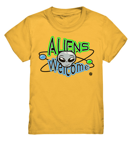 Kollektion Aliens - Design: Aliens Welcome2 - Kinder Premium Shirt