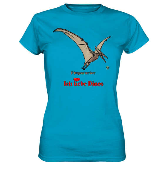 Kollektion Dinosaurier - Design: Flugsaurier - Damen Premium Shirt