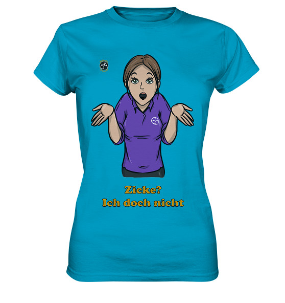 Kollektion Nihan - Design: Zicke - Ich doch nicht - Damen Premium Shirt