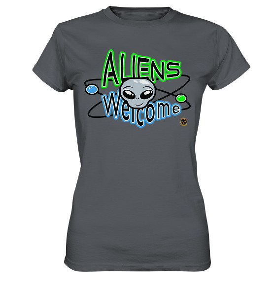 Kollektion Aliens - Thema: Aliens Welcome2 - Damen Premium Shirt