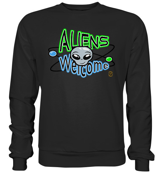 Kollektion Aliens - Thema: Aliens Welcome2 - Premium Sweatshirt