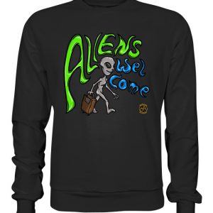 Kollektion Aliens - Aliens Welcome 1 - Premium Sweatshirt