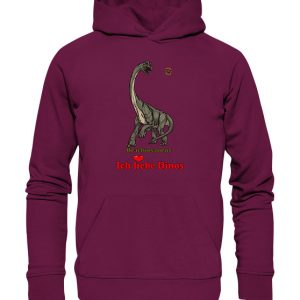 Kollektion Dinosaurier - Design: Brachiosaurus - Hoodie Premium Unisex
