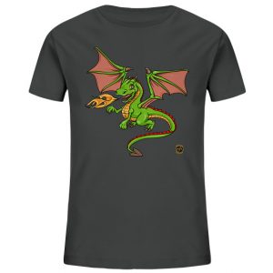 Kollektion Drachen - Design: Drache - Kinder T-Shirt Organisch