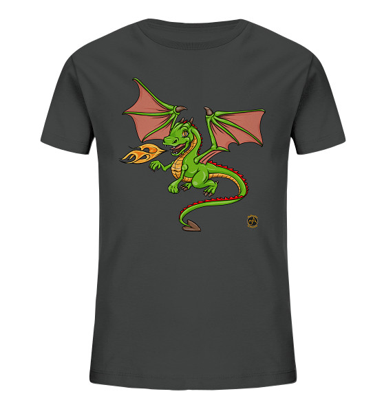 Kollektion Drachen - Design: Drache - Kinder T-Shirt Organisch