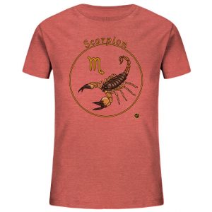 Kollektion Sternzeichen - Design: Skorpion - Kinder T-Shirt Organisch