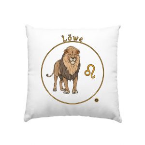 Kollektion Sternzeichen - Design: Löwe - Kissen 40x40cm