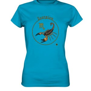 Kollektion Sternzeichen - Design: Skorpion - Damen Premium Shirt