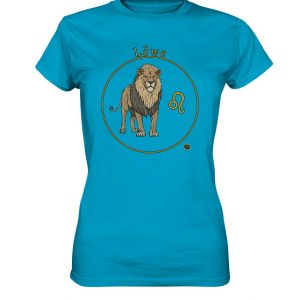 Kollektion Sternzeichen - Design: Löwe - Damen Premium Shirt