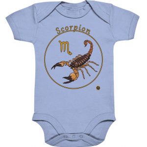 Kollektion Sternzeichen - Design: Skorpion - Baby Bodysuit Organisch