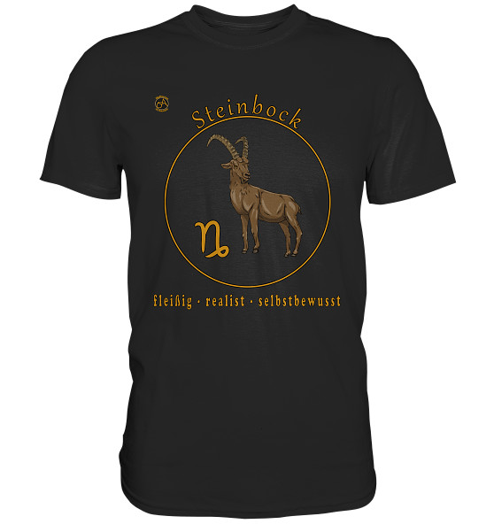 Kollektion Sternzeichen - Steinbock - Premium Shirt