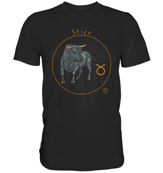 Kollektion Sternzeichen - Design: Stier - Premium Shirt