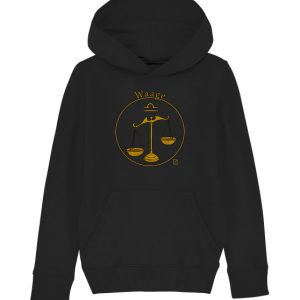 Kollektion Sternzeichen - Design: Waage - Kinder Hoodie Organisch