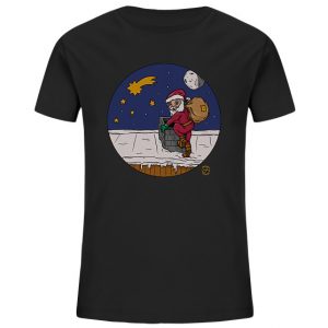 Kollektion Weihnachten - Design: Weihnachtsmann3 - Kinder T-Shirt Organisch