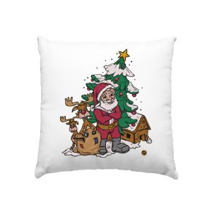 Kollektion Weihnachten - Design: Weihnachtsmann - Kissen 40x40cm