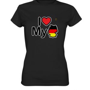 Kollektion Love - Design: Deutschland - Damen Premium Shirt