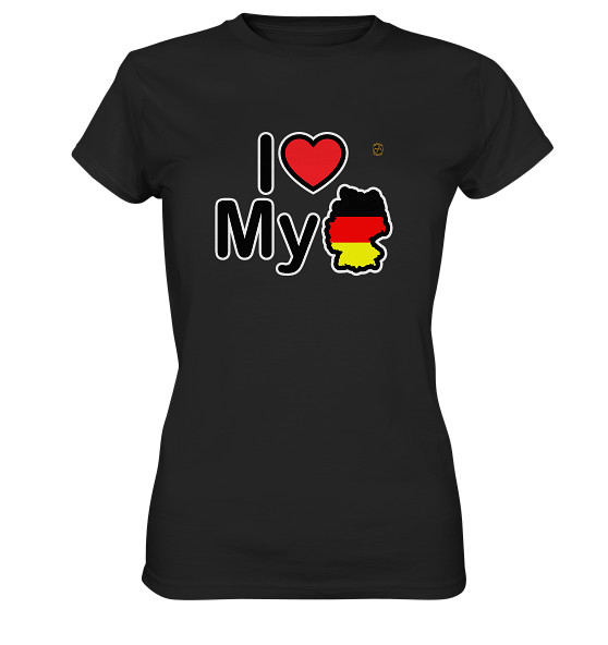 Kollektion Love - Design: Deutschland - Damen Premium Shirt
