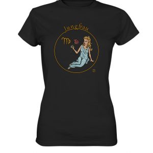 Kollektion Sternzeichen - Design: Jungfrau - Damen Premium Shirt