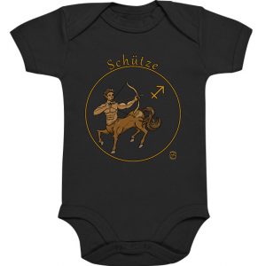 Kollektion Sternzeichen - Design: Schütze - Baby Bodysuite Organisch