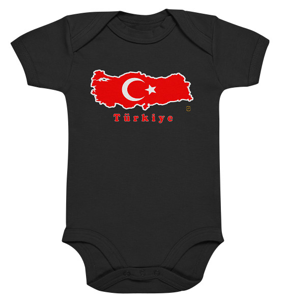 Kollektion Love - Design: Türkiye - Baby Bodysuit Organisch