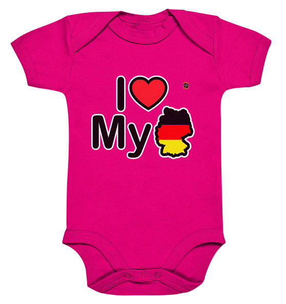 Kollektion Love - Design: Deutschland - Baby Bodysuit Organisch