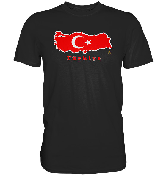 Kollektion Love - Design: Türkiye - Premium Shirt Unisex