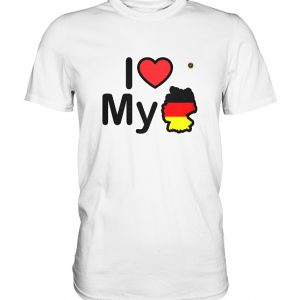 Kollektion Love - Design: Deutschland - Premium Shirt Unisex