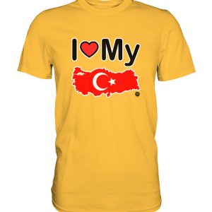 Kollektion Love - Design: Love Türkiye - Premium Shirt Unisex