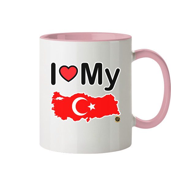 Kollektion Love - Design: Love Türkiye - Tasse zweifarbig