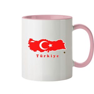 Kollektion Love - Design: Türkiye - Tasse zweifarbig