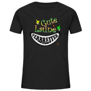 Kollektion Spaß - Design: Gute Laune Verbreiter - Kinder T-Shirt Organisch