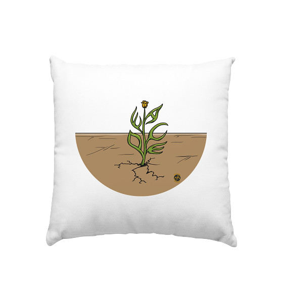 Kollektion Peace - Design: Wüstenpflanze Peace - Kissen 40x40cm