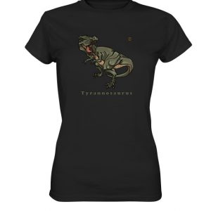 Kollektion Dinosaurier - Design: Tyrannosaurus - Damen Premium Shirt
