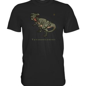 Kollektion Dinosaurier - Design: Tyrannosaurus - Premium Shirt Unisex
