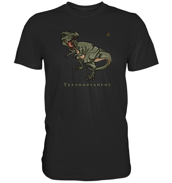 Kollektion Dinosaurier - Design: Tyrannosaurus - Premium Shirt Unisex